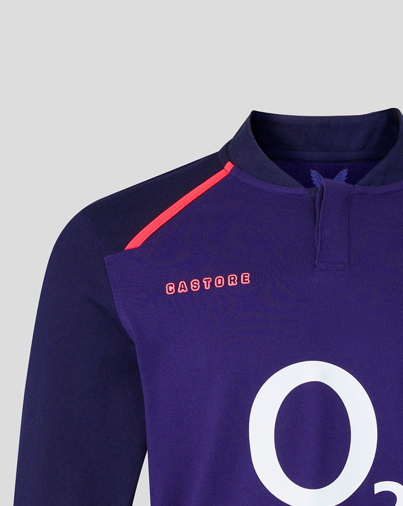 England Rugby 26/27 Men's Alternate Classic Long Sleeve Shirt - Rhodonite