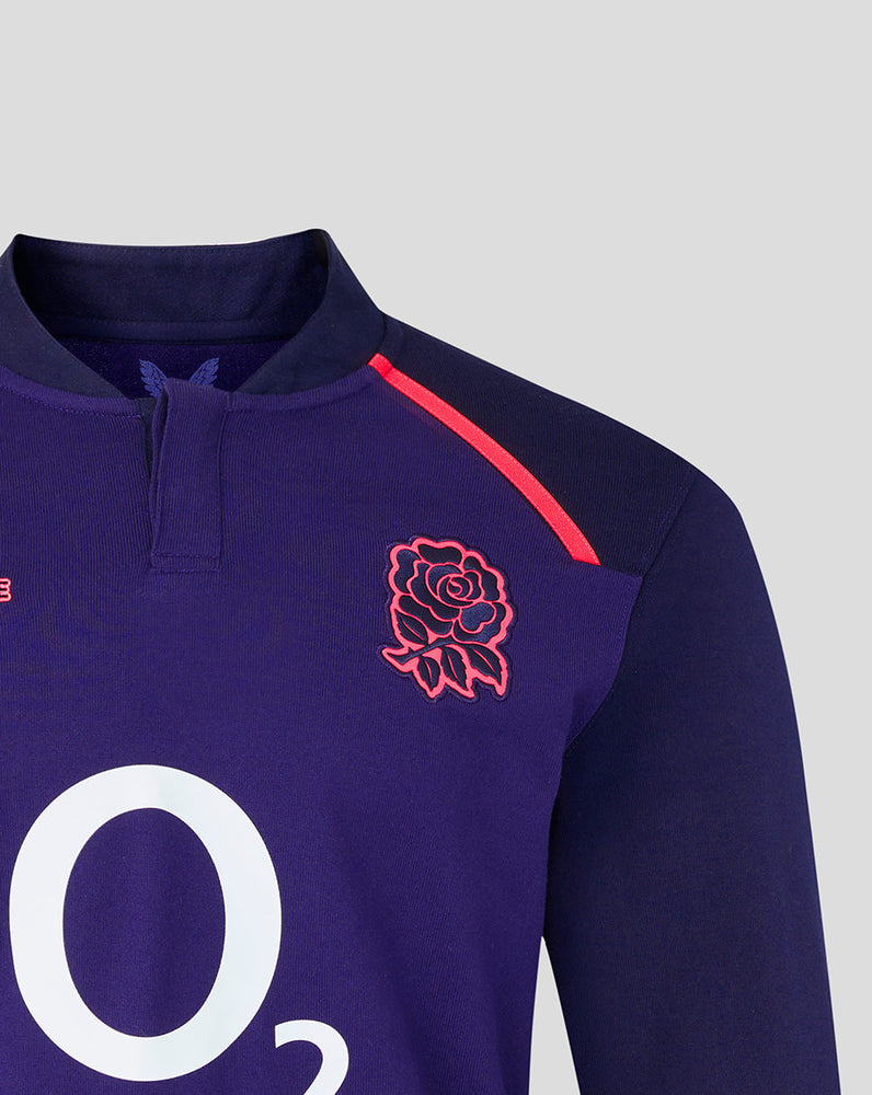 England Rugby 26/27 Men's Alternate Classic Long Sleeve Shirt - Rhodonite