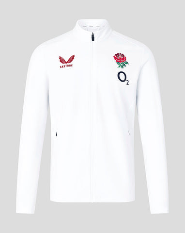 England Rugby 26/27 Men's Anthem Jacket - White