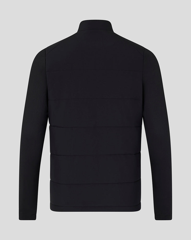 Black jacket on a light gray background