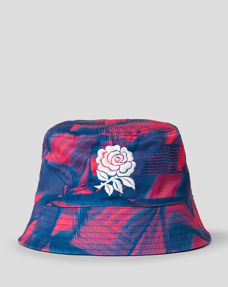 England Rugby 26/27 Unisex Reversible Bucket Hat - Rhodonite