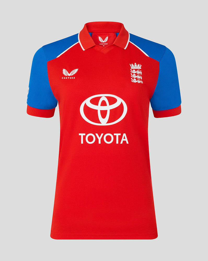 England Cricket Women's 26/27 T20 Replica Short Sleeve Shirt