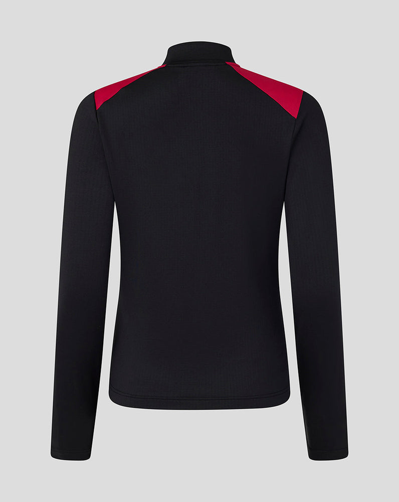 England Rugby 26/27 Women's Training Midlayer Top - Black