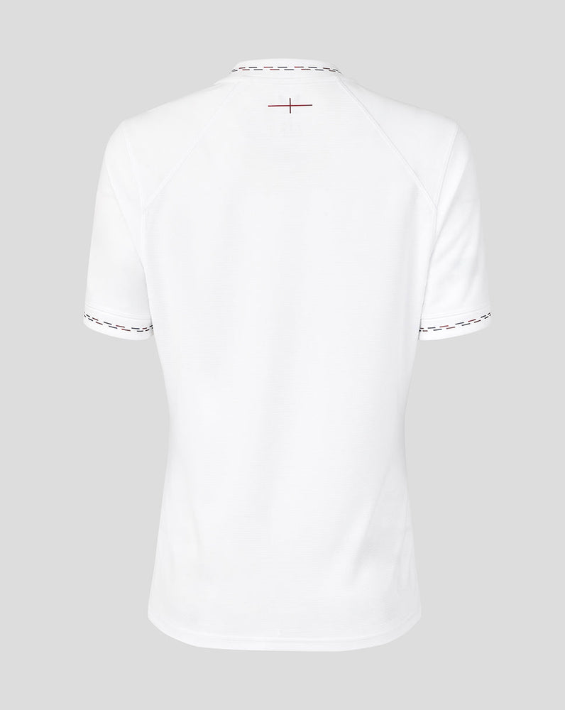 England Rugby 26/27 Women's Home Replica Short Sleeve Shirt - White
