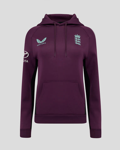 ENGLAND CRICKET TRAINING WOMEN'S OVER THE HEAD HOODY 25/26