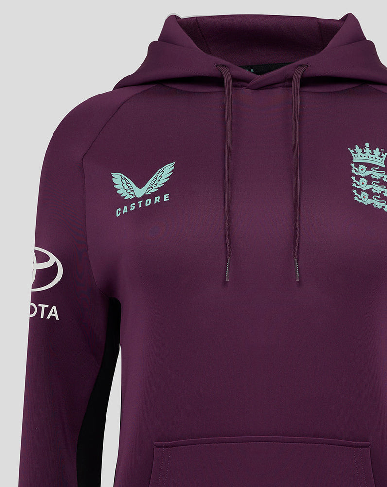 ENGLAND CRICKET TRAINING WOMEN'S OVER THE HEAD HOODY 25/26