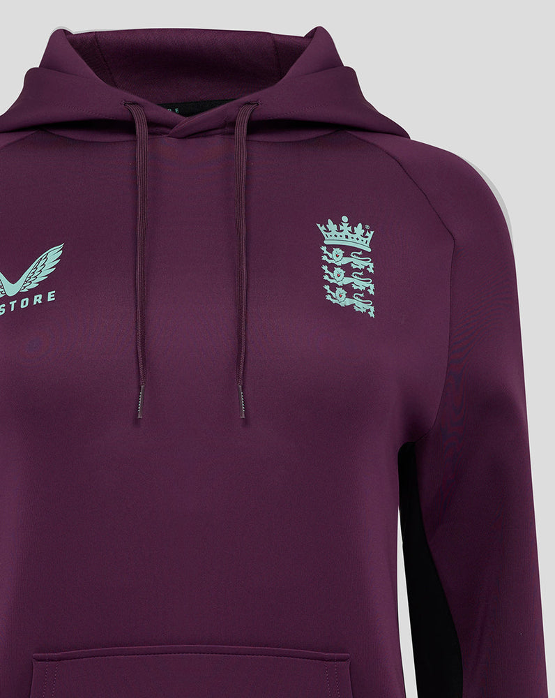 ENGLAND CRICKET TRAINING WOMEN'S OVER THE HEAD HOODY 25/26