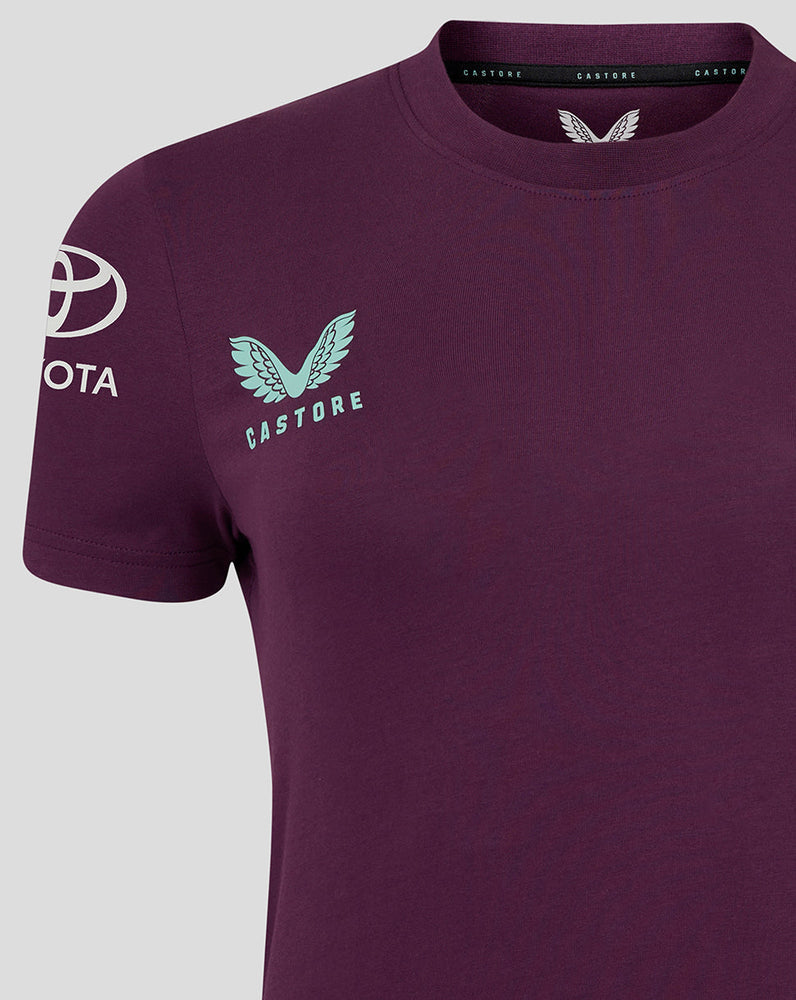 ENGLAND CRICKET COTTON WOMEN'S TRAINING TEE 25/26