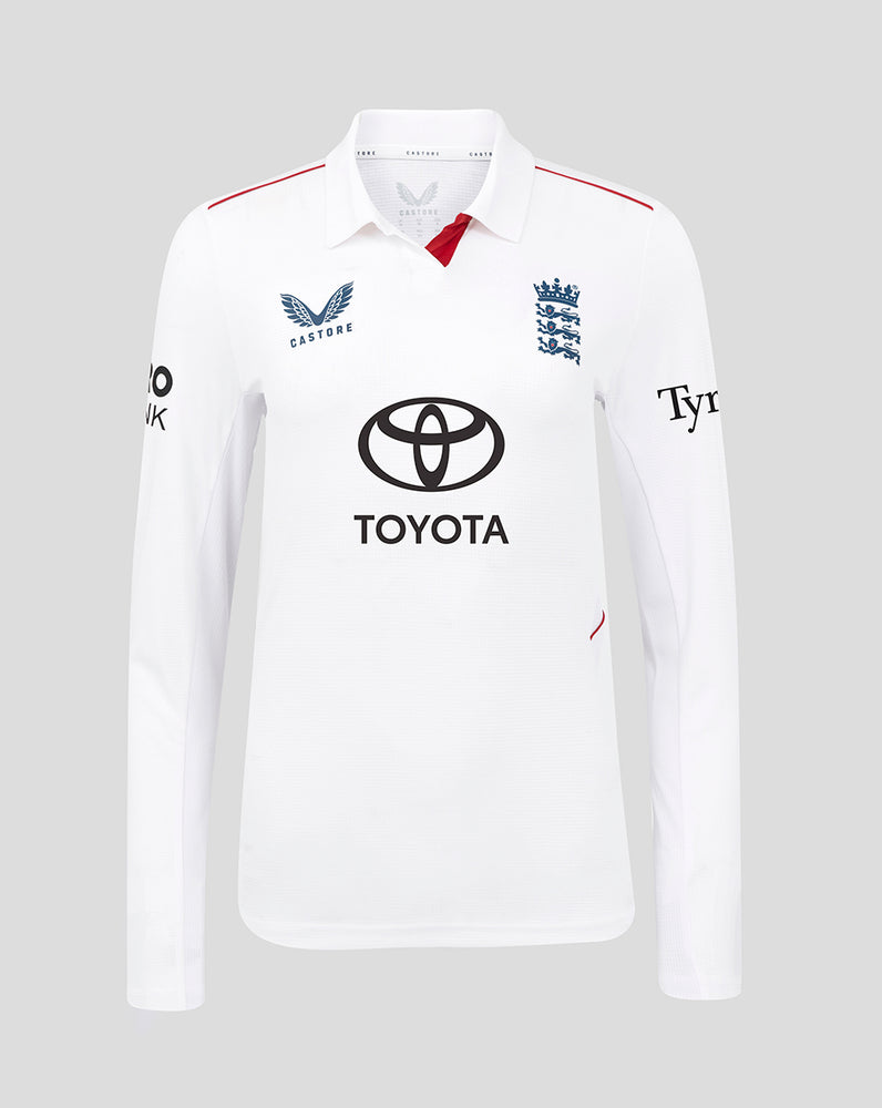 England Cricket Women's 26/27 Test Pro Long Sleeve Shirt