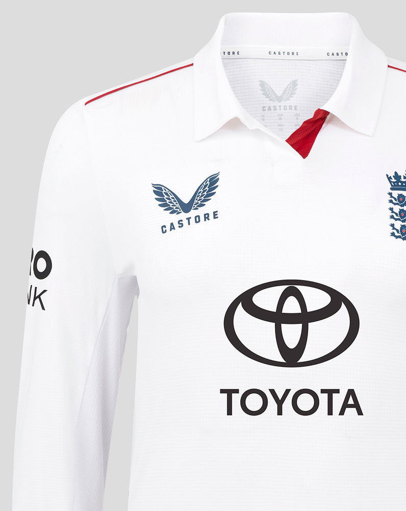 England Cricket Women's 26/27 Test Pro Long Sleeve Shirt