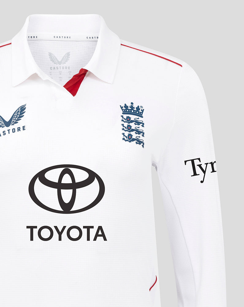 England Cricket Women's 26/27 Test Pro Long Sleeve Shirt