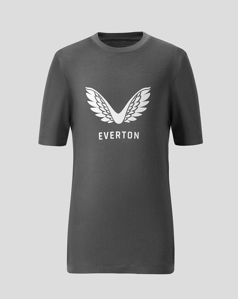 Everton FC Junior 25/26 Presentation Logo T-Shirt - Thunderstorm