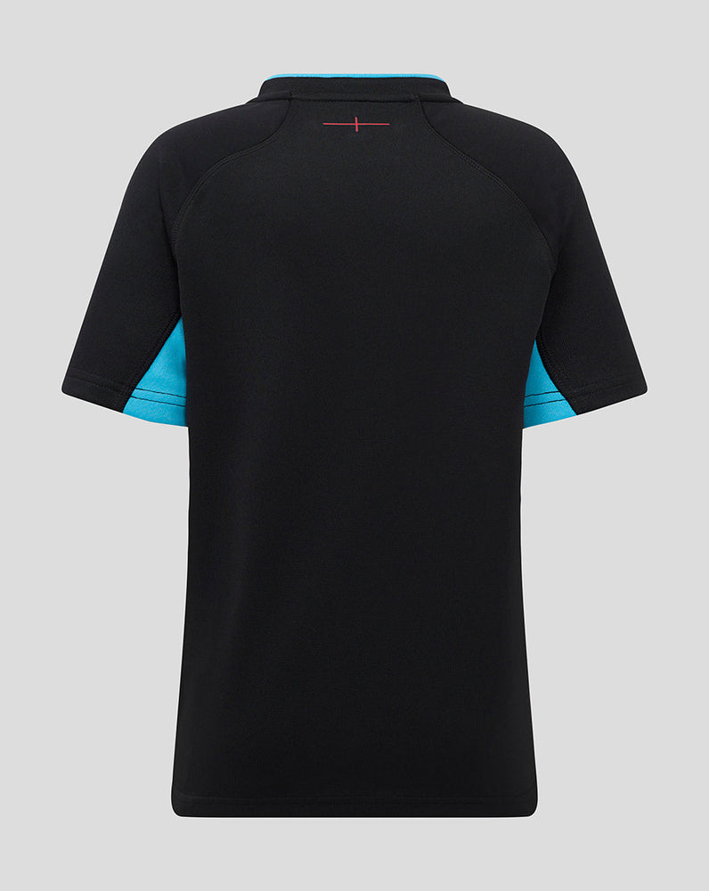 Junior England Rugby 25/26 Alternate Pro Shirt Retail - Caviar