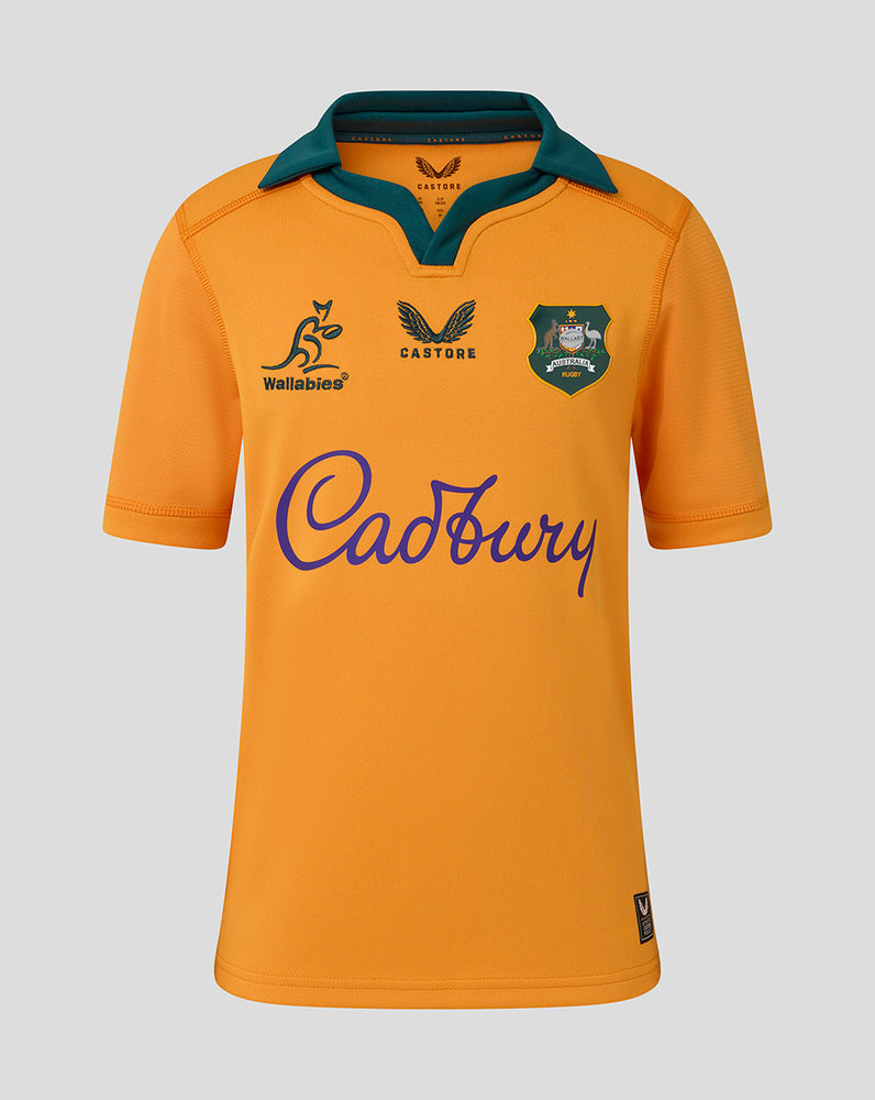 Junior Wallabies Home Shirt - Gold