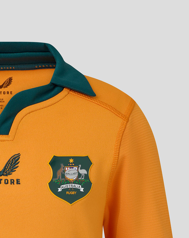 Junior Wallabies Home Shirt - Gold