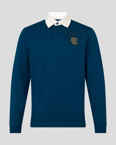 Rangers FC Men's Ibrox 125 Heritage Polo - 24/25