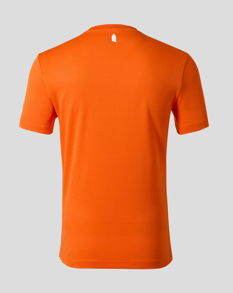 Everton FC Men's 25/26 Third Goalkeeper Shirt Sleeve Shirt - Red Orange