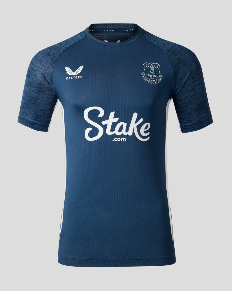Everton FC Men's 25/26 Performance Short Sleeve T-Shirt - Moonlit Ocean