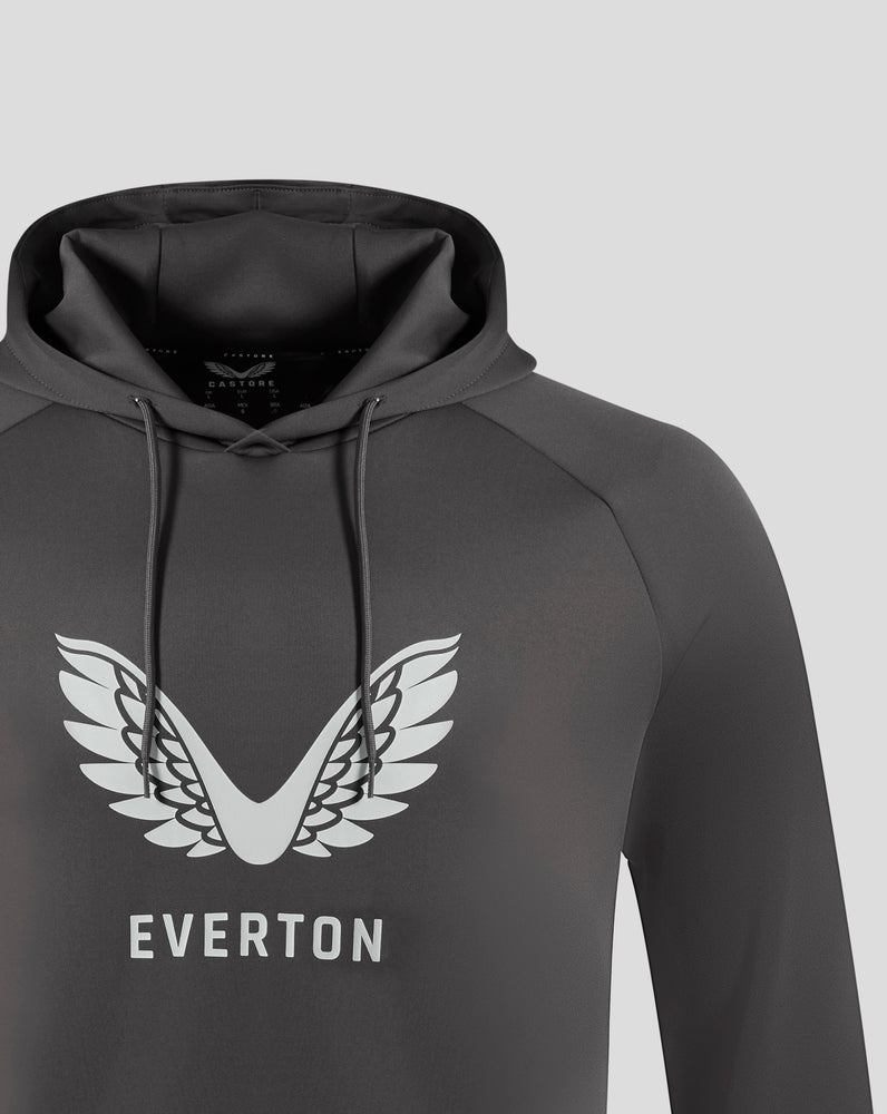 Everton FC Men's 25/26 Presentation Scuba Logo Hoodie - Thunderstorm