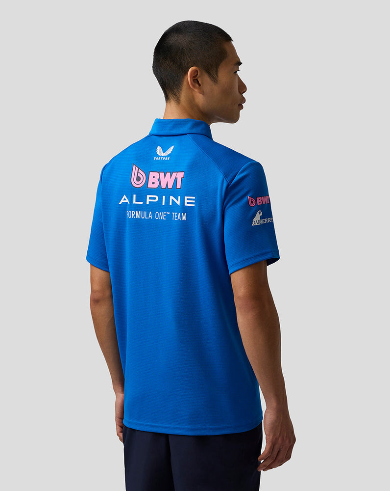 Official Men's BWT Alpine Formula One Team Polo Shirt