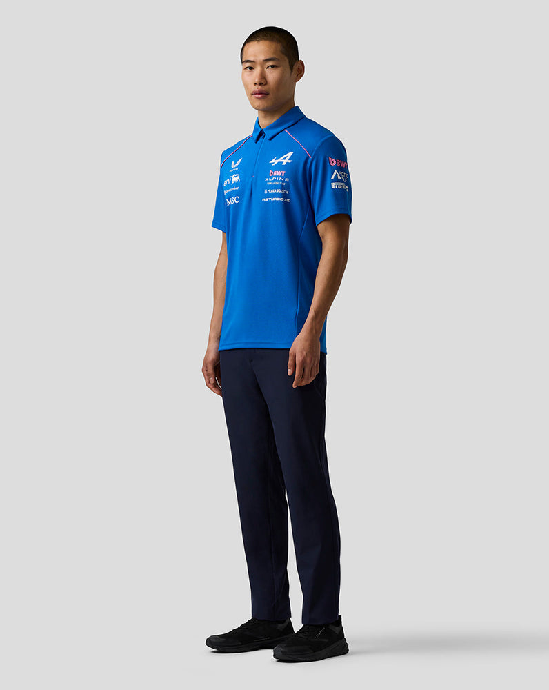 Official Men's BWT Alpine Formula One Team Polo Shirt