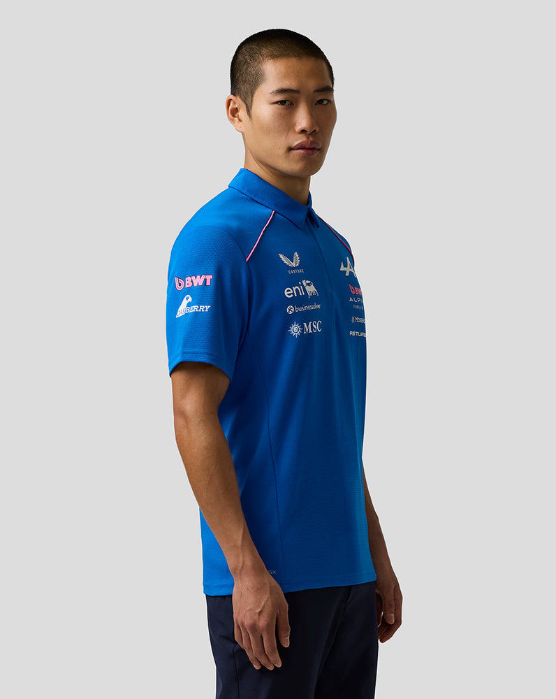 Official Men's BWT Alpine Formula One Team Polo Shirt