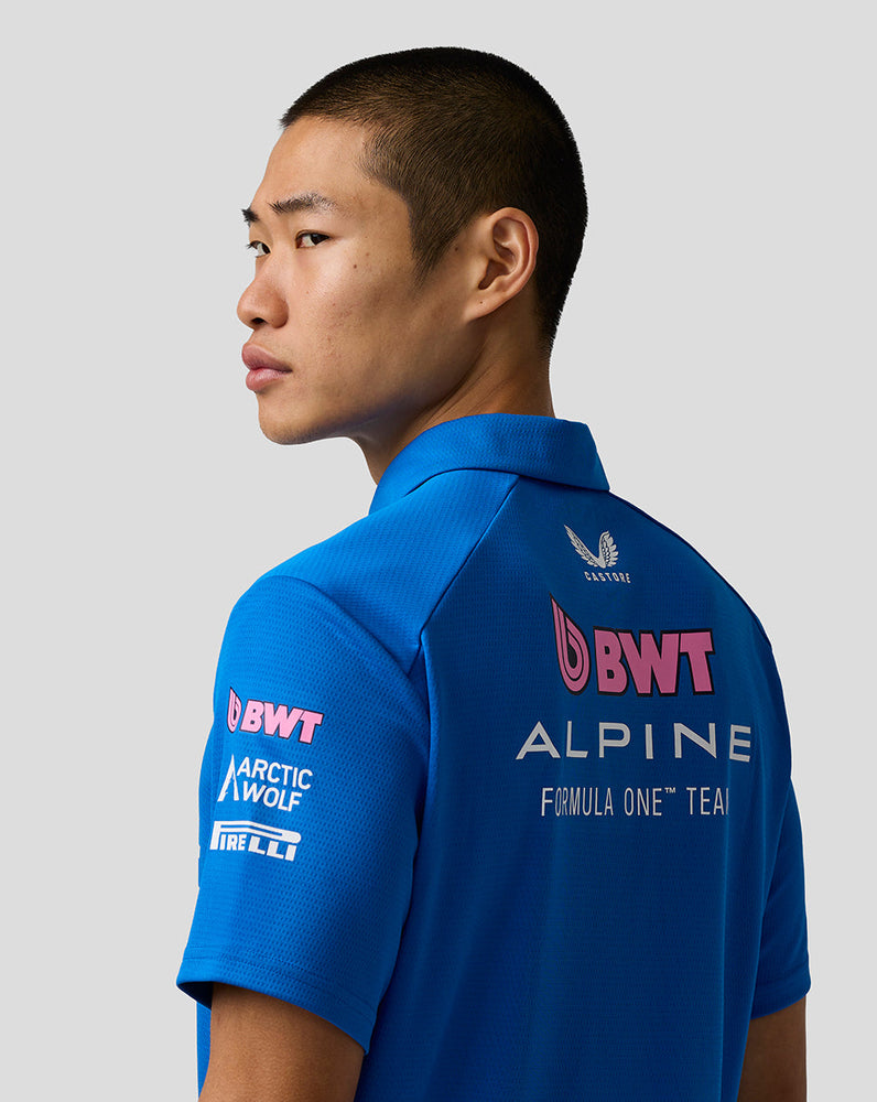 Official Men's BWT Alpine Formula One Team Polo Shirt