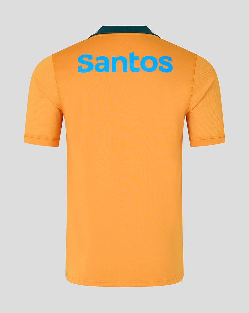 Men's Wallabies Home Shirt - Gold