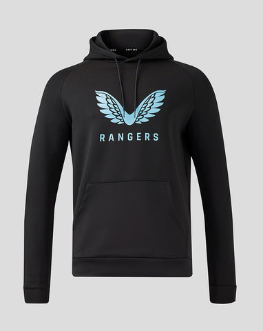 RANGERS FC JUNIOR 24/25 PRO COACHES LOGO HOODY