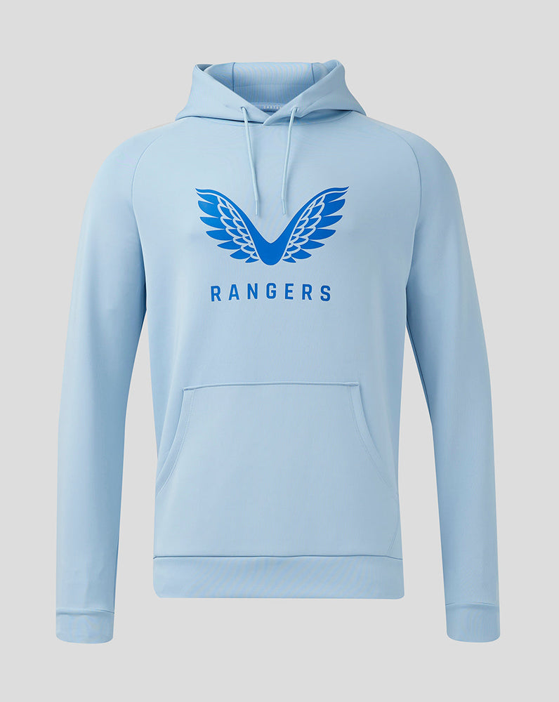 RANGERS FC MEN'S 24/25 PRO PLAYERS LOGO HOODY