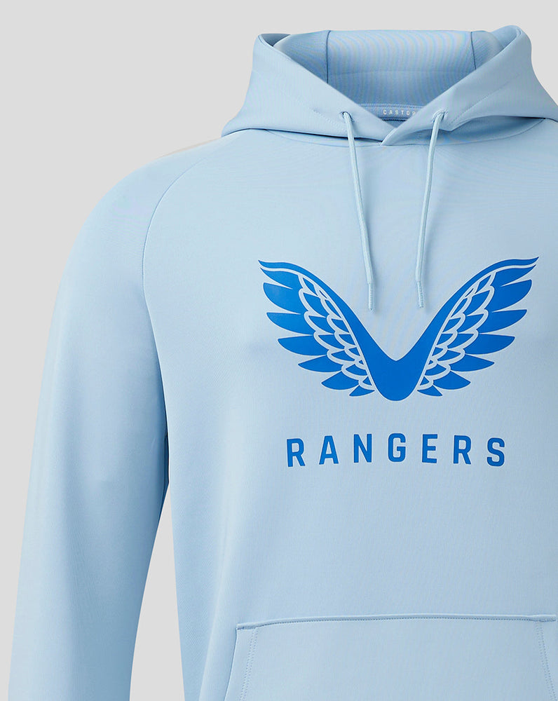 RANGERS FC MEN'S 24/25 PRO PLAYERS LOGO HOODY