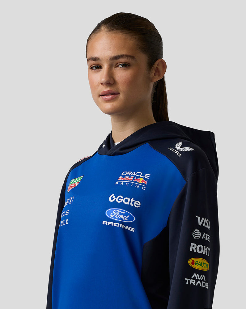 Oracle Red Bull Racing Unisex Teamline Overhead Hoodie - Night Sky