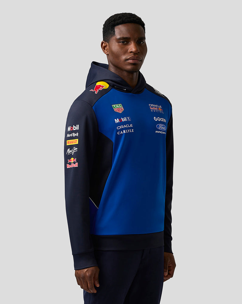 Oracle Red Bull Racing Unisex Teamline Overhead Hoodie - Night Sky