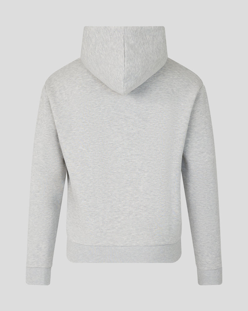 Gray hoodie on a light gray background