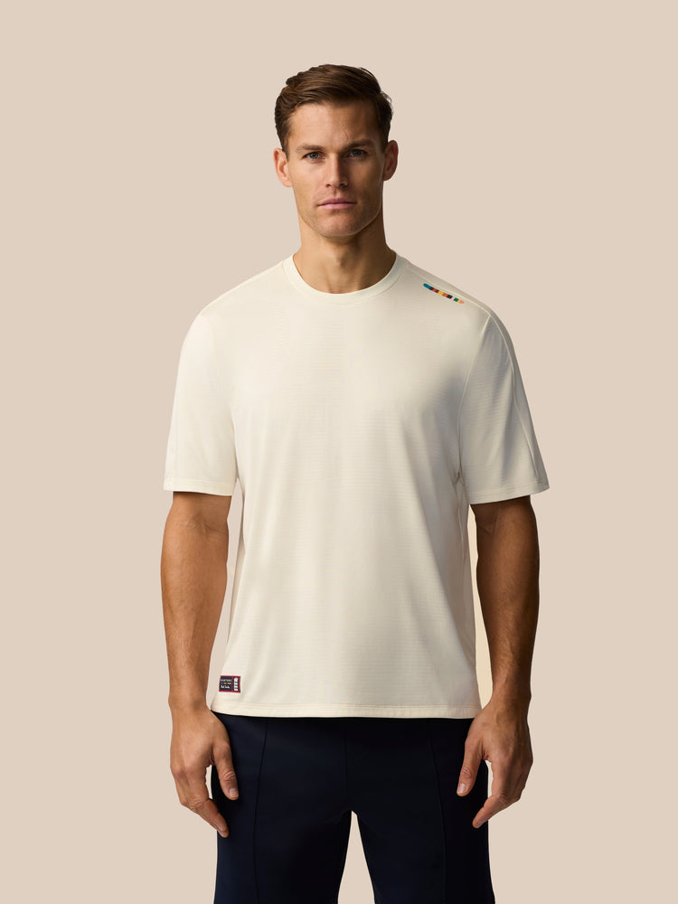 Paul Smith x Castore x England Cricket Unisex 25/26 Jacquard Tee