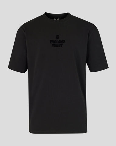 England Rugby Unisex Undefeated T-Shirt - Black