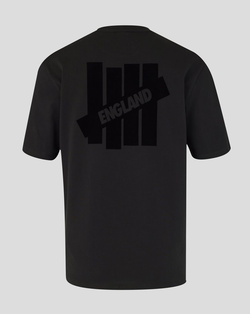 England Rugby Unisex Undefeated T-Shirt - Black