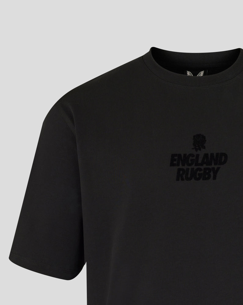 England Rugby Unisex Undefeated T-Shirt - Black
