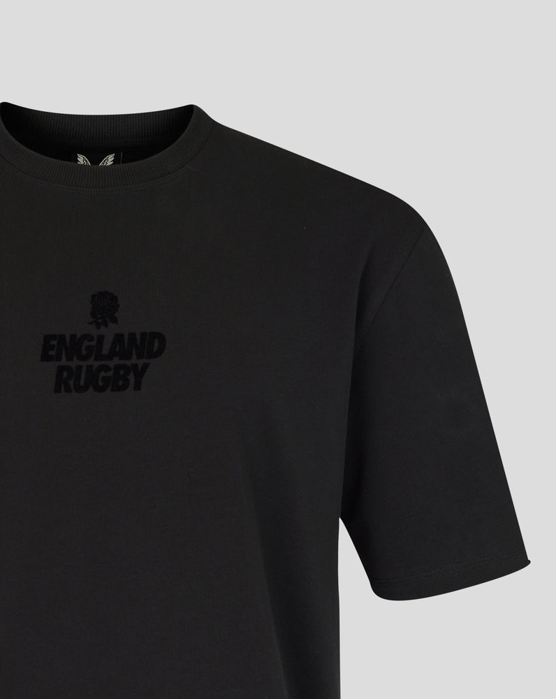 England Rugby Unisex Undefeated T-Shirt - Black