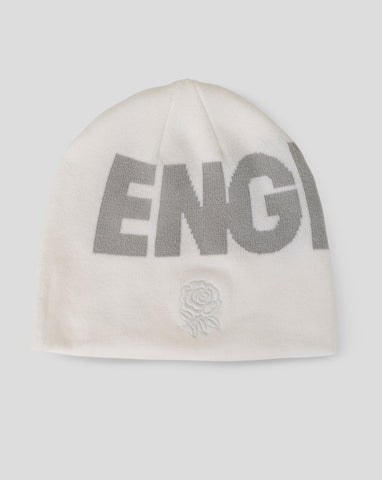 England Rugby Unisex Undefeated Beanie - White