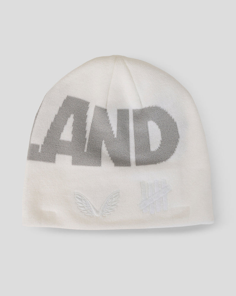 England Rugby Unisex Undefeated Beanie - White
