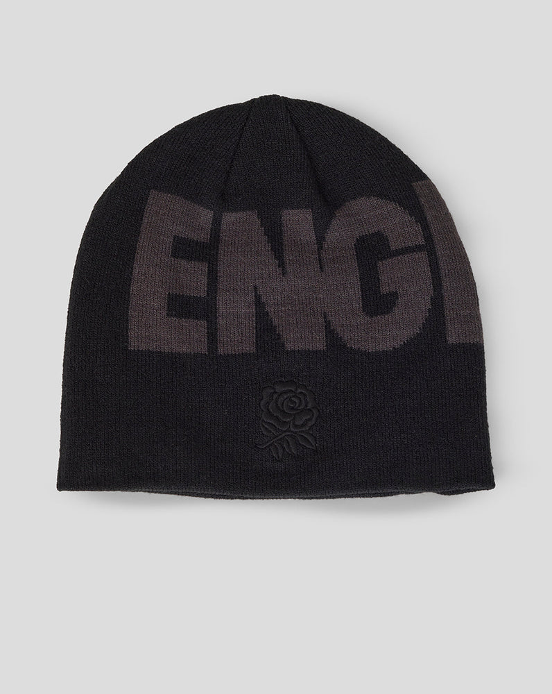England Rugby Unisex Undefeated Beanie - Black