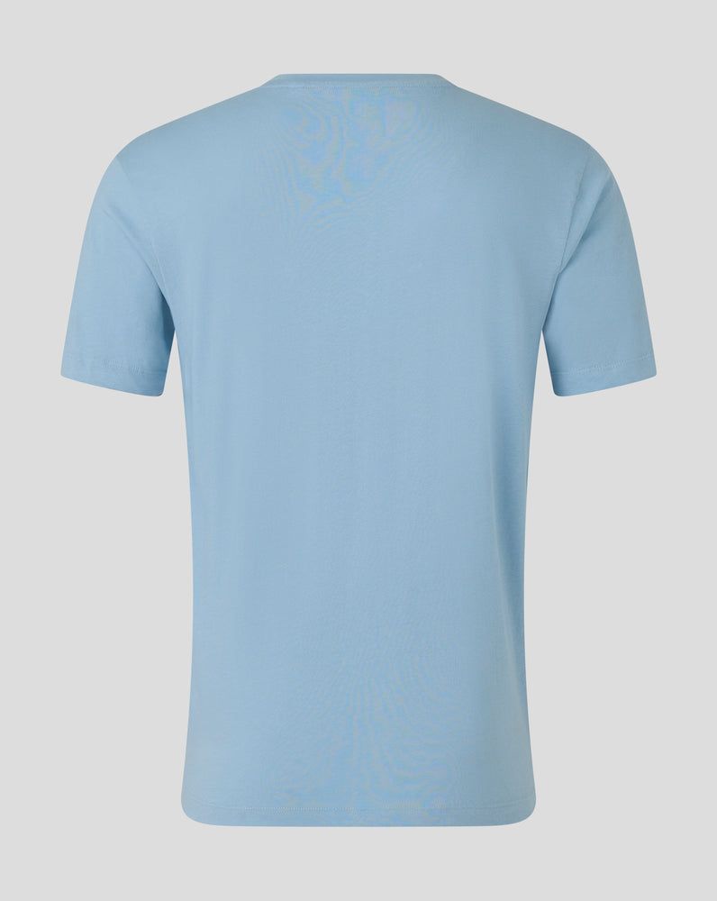 England Cricket Unisex 25/26 Essentials Ashes T-Shirt - Light Blue