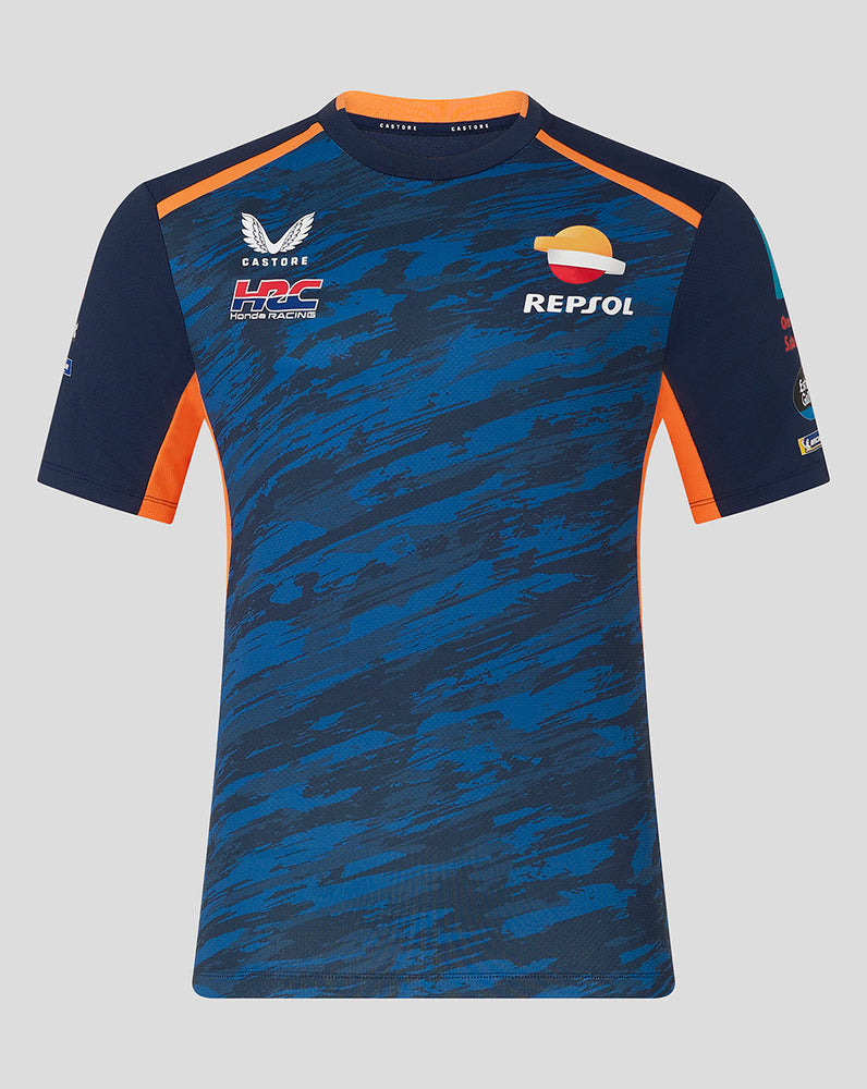 Unisex Honda HRC Repsol Training T-Shirt - Black Iris – Castore
