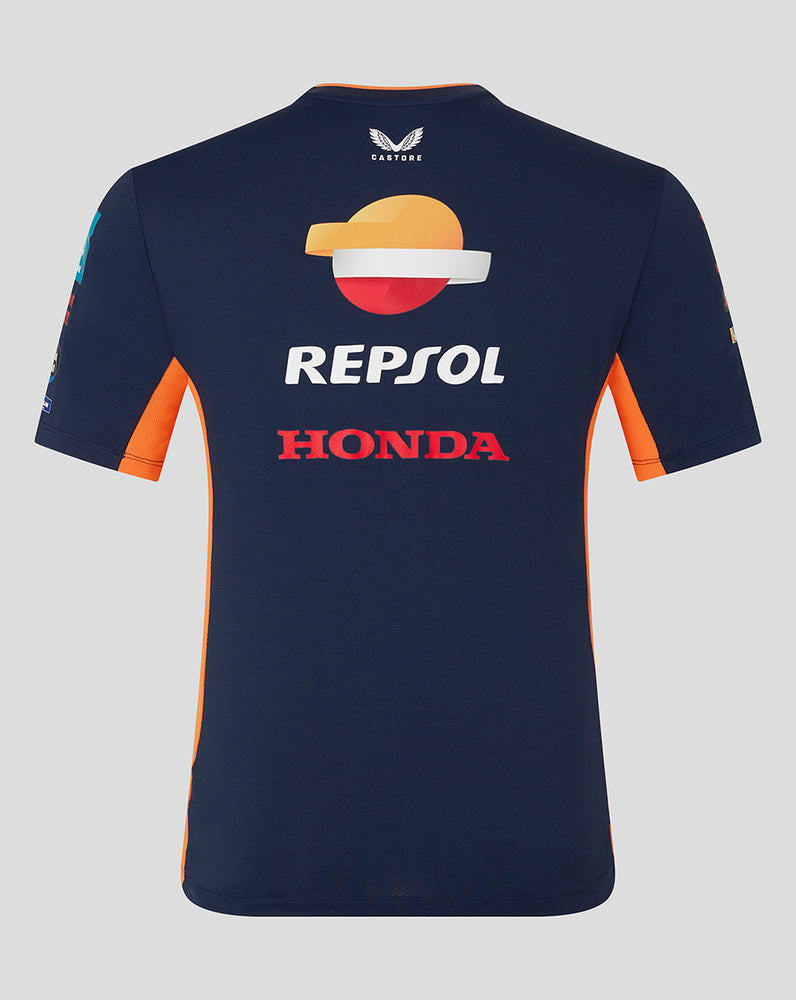 Unisex Honda HRC Repsol Training T-Shirt - Black Iris – Castore