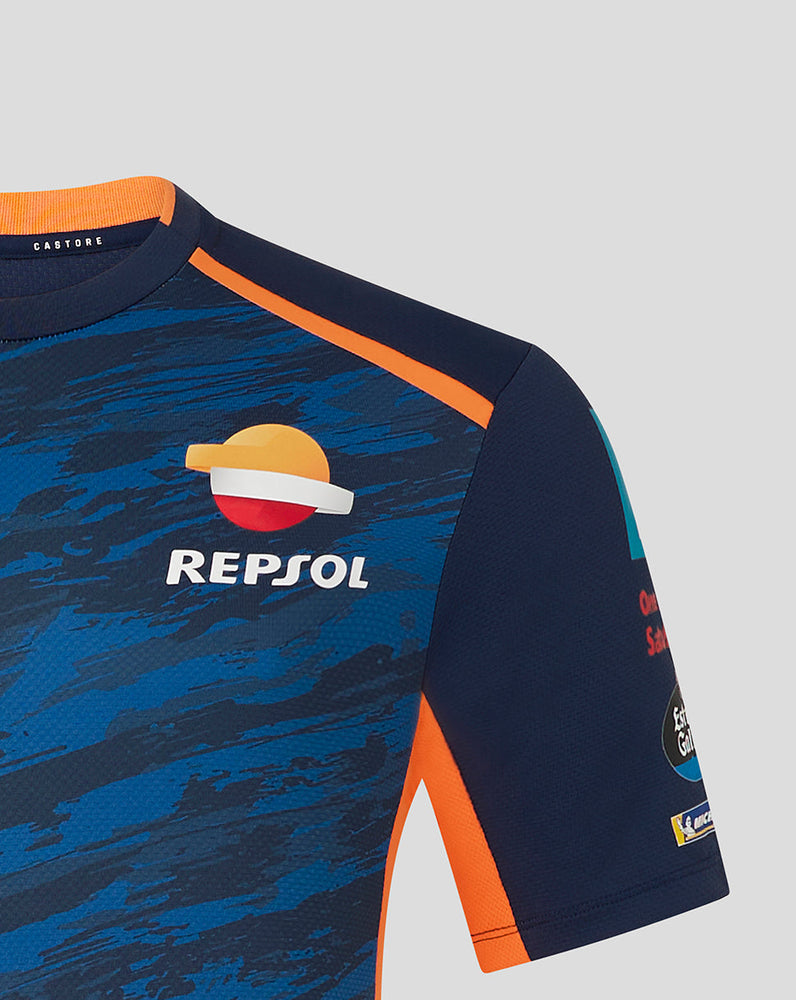 Unisex Honda HRC Repsol Training T-Shirt - Black Iris – Castore