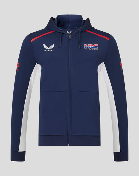 Unisex Honda HRC Zip Up Hoodie - Black Iris – Castore Australia
