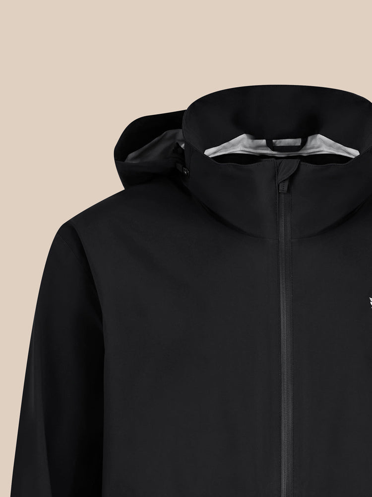 Unisex Rain Jacket - Black