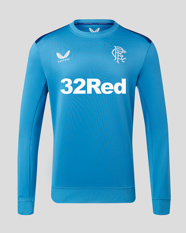 Rangers Mens 23/24 Training Sweatshirt - Blue/Navy